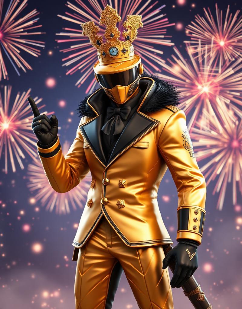 New Year King Outfit